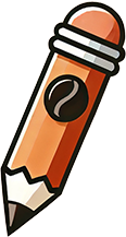 Pencils & Coffee logo